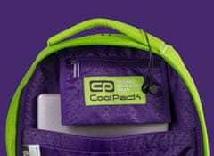 CoolPack Školní batoh Dart XL lemon/violet