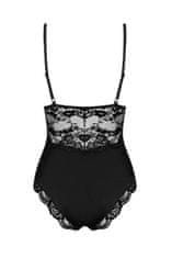 Obsessive Dámské body 810-TED black + Ponožky Gatta Calzino Strech, černá, S/M