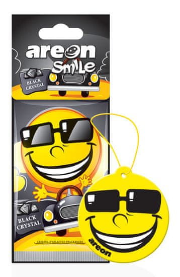 Areon Vůně do auta AREON DRY SMILE - BLACK CRYSTAL