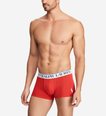 Ralph Lauren Boxerky 714753035022 červená - Ralph Lauren červená S