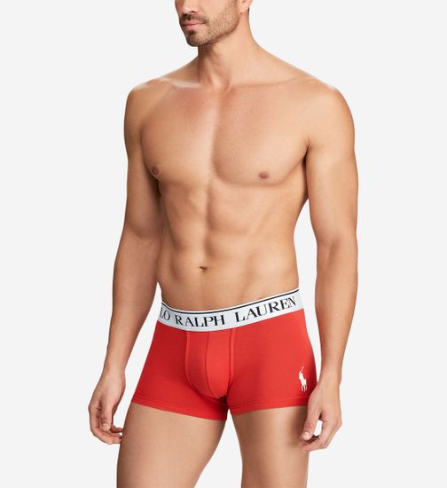 Ralph Lauren Boxerky 714753035022 červená - Ralph Lauren