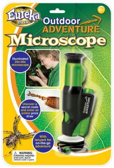 Brainstorm Toys Outdoor Adventure - Mikroskop 20-40x zoom