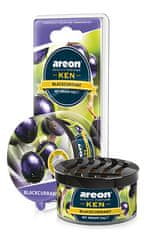 Areon Osvěžovač vzduchu AREON KEN blister - BLACKCURRANT