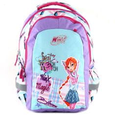 Winx Club Školní batoh Target, Winx Magic, zeleno/fialový