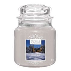 Yankee Candle Svíčka ve skleněné dóze , Chata ozářená svíčkou, 410 g