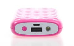 Proda AA-1060 produ lovely s displ. 10000mAh Powerbank ruzova