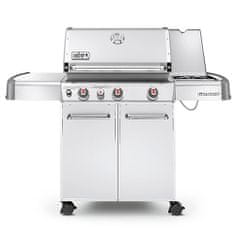 Weber Plynový gril Genesis S-330 GBS , Genesis S-330 GBS, ušlechtilá ocel se 3. hořáky, elektrickým