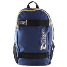 Target Sportovní batoh , modrý, béžový nápis