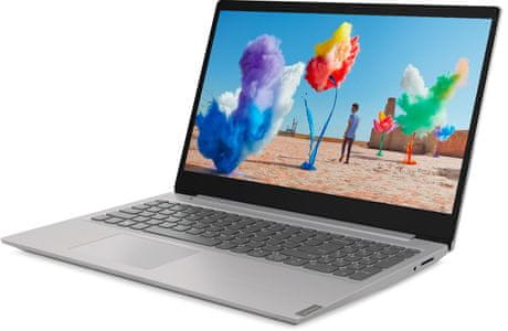 stylový moderní notebook lenovo ideapad s145-15iwl windows home 10 touchpad web kamera 15.6 displej full hd intel core i5 procesor elegantní design numerická klávesnice čtečka karet dolby audio zvuk ssd 512 gb disk