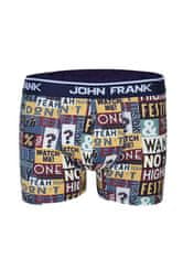 John Frank Pánské boxerky John Frank JFBD205 Dle obrázku M