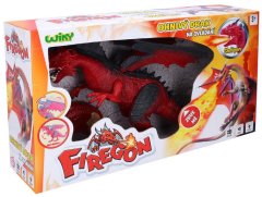 Wiky Firegon (ohnivý drak) s efekty RC 45 cm - použité