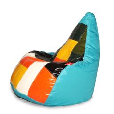 Beanbag Sedací vak Colorful light blue