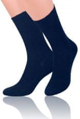 Amiatex Pánské ponožky 018 dark blue, tmavě modrá, 39/42