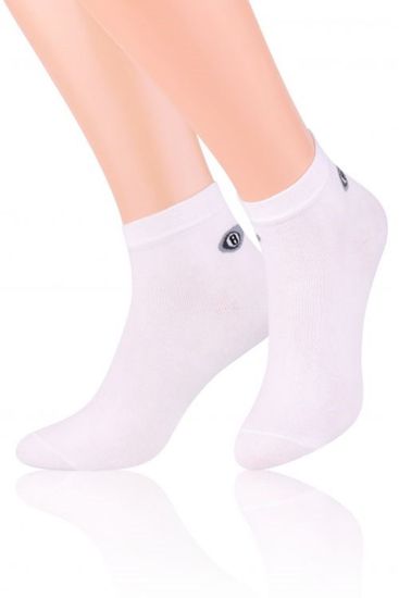 Amiatex Pánské ponožky 046 white + Ponožky Gatta Calzino Strech