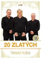 Veselá trojka: 20 zlatých (2CD+DVD, 2018)