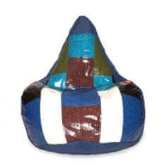 Beanbag Sedací vak Colorful dark blue