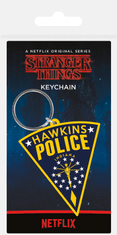 Grooters Přívěsek na klíče Stranger Things - Hawkins Police