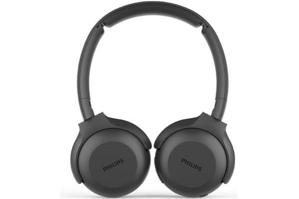 philips tauh202 bezdrátová Bluetooth 4.1 sluchátka multifunkční tlačítko mikrofon handsfree s potlačením ozvěn nízká hmotnost 195 g výdrž 15 h na nabití silné basy