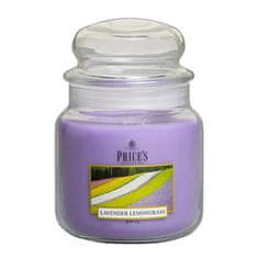 Price's Candles Vonná svíčka, vůně levandule a citrónové trávy. 411g. Lavender and lemongrass