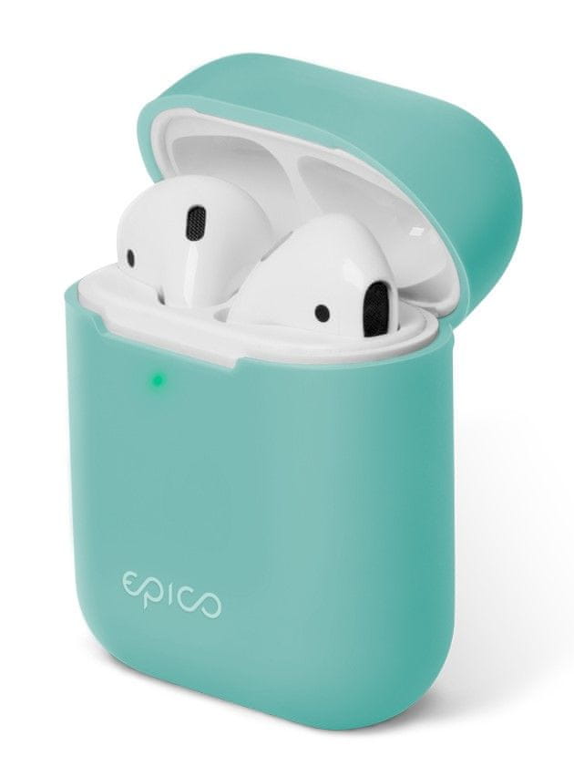 EPICO Silikonové pouzdro pro AirPods Gen 2, světle modrá (9911102600001)