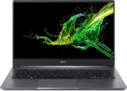 Notebook Acer Swift 3 Full HD SSD DDR4 krásný obraz detailní zobrazení