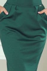 Numoco Dámské midi šaty Sara zelená XL
