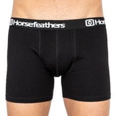 Horsefeathers 3PACK pánské boxerky černé (AM067A) - velikost M