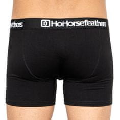 Horsefeathers 3PACK pánské boxerky černé (AM067A) - velikost M