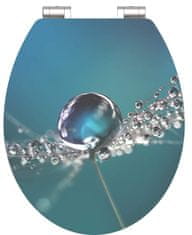 Eisl Wc sedátko Water Drop MDF HG se zpomalovacím mechanismem SOFT-CLOSE