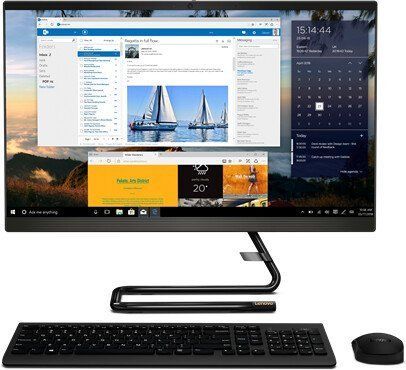 Domácí, kancelářský počítač All-in-One Lenovo A340-24IWL klávesnice monitor myš počítač v jednom