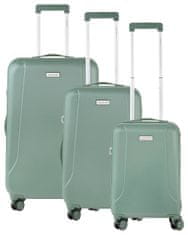 CARRY ON Sada kufrů Skyhopper Olive 3-set