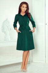 Numoco Dámské mini šaty Sandy zelená XXL
