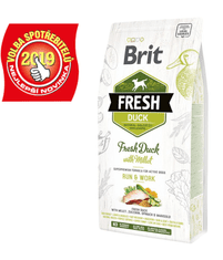 Brit Fresh Duck with Millet Active Run & Work 2,5 kg