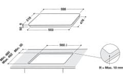 Whirlpool indukční deska WL B5860 AL