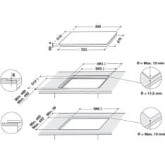 Whirlpool indukční deska WL S1360 NE