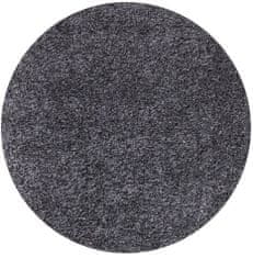 Ayyildiz Kusový koberec Life Shaggy 1500 grey kruh 80x80 (průměr) kruh