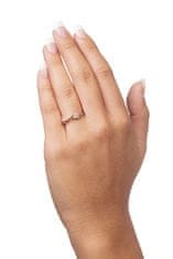 Brilio Zásnubní prsten z bílého zlata 226 001 00995 07 (Obvod 57 mm)