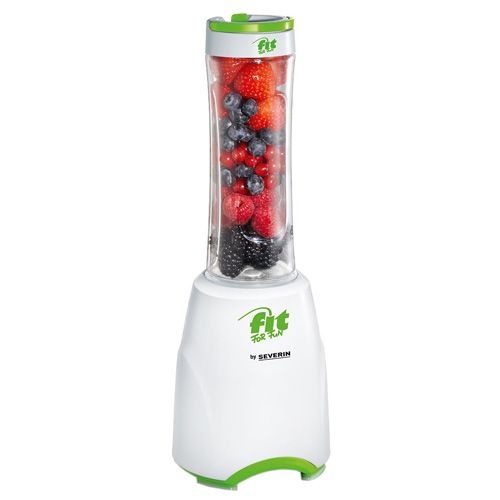 Severin Stolní mixér , SM 3735 Smoothie Mix & Go, 300 W, 600 ml, bílo-zelený