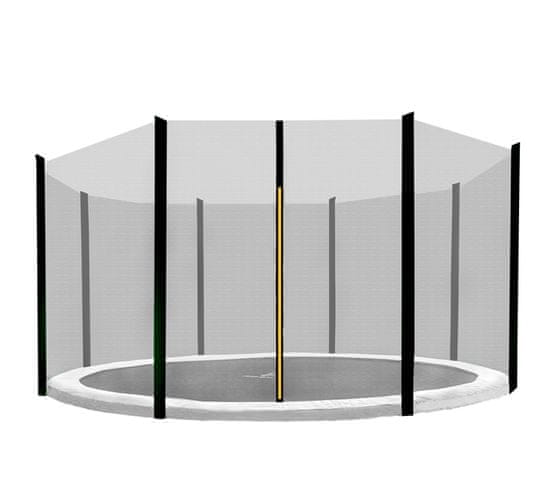 Aga Ochranná síť 366 cm na 8 tyčí Black net / Black