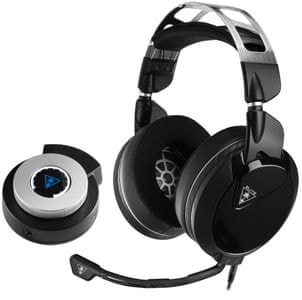 herní Sluchátka Turtle Beach Elite Pro 2 + SuperAmp, černá (TBS-2095-02) s mikrofonem hands-free 3,5mm jack