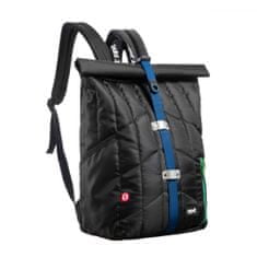 Zipit Batoh Puffer Premium Black (Blue Strap)