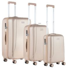 CARRY ON Sada kufrů Skyhopper Champagne 3-set