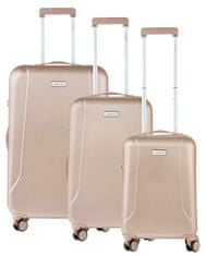 CARRY ON Sada kufrů Skyhopper Champagne 3-set