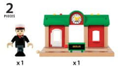 Brio WORLD 33578 Stanice s hlasovým záznamníkem