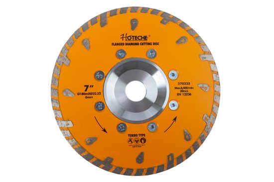 Hoteche Diamantový řezný kotouč 180 mm, TURBO - HT570333