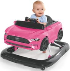 Bright Starts Chodítko 3v1 Ford Mustang Pink 6m+, do 11kg