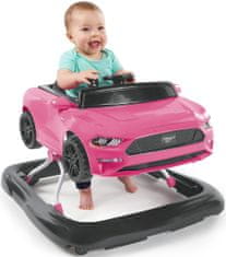 Bright Starts Chodítko 3v1 Ford Mustang Pink 6m+, do 11kg