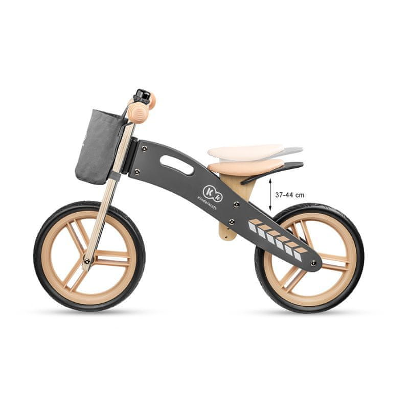 kinderkraft wooden balance bike