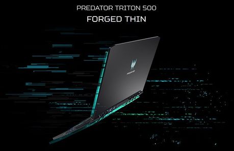 Herný notebook Acer Predator Triton 500 tenký kompaktný podsvieteniá klávesnica RGB