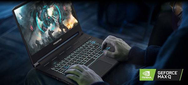 Herný notebook Acer Predator Triton 500 Ray-tracing GeForce RTX kvalitný obraz grafika